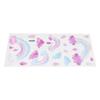 Self Adhesive Wall Sticker Cute Clouds Raindrop Pattern Decal Children"s Room Bedroom Decor