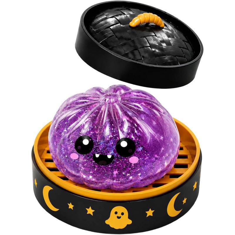 Ghost Bun Squishy Toy Maltose Stress Relief Halloween Gift Creative Decompression Toy Birthday Gift Set