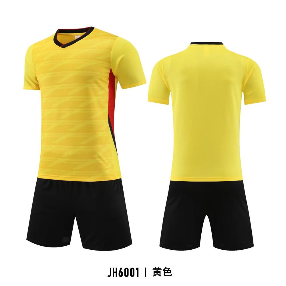 New children's football jersey set Printed men's game training jersey Student sports quick-drying breathable short-sleeved jersey