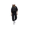 Jordan Fleece-Lined Joggers With Elastic Drawstring And Logo Patch Side Pockets Women Bottoms Black DQ4608-010