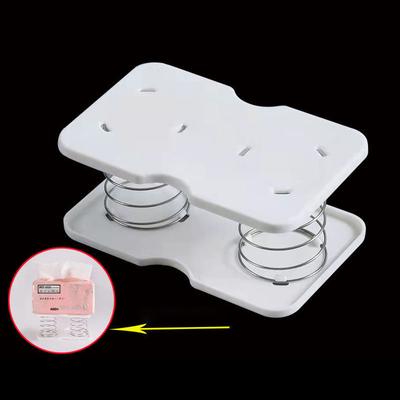2 Pcs Tissue Dispenser Spring Support Automatic Lifting Spring Tissue Holder Easy Pick Up Tissue Container Suit For 90% Box