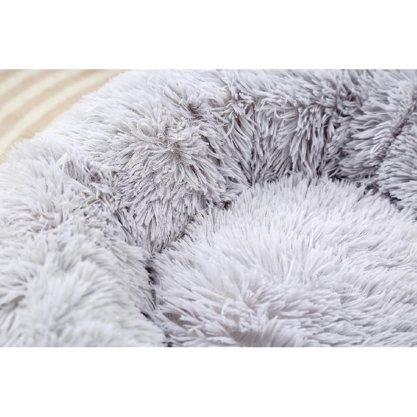 Dog Bed Cat Bed Cat Cushion Dog Bed Small Dogs Bed Doughnut Bed Small Dog Bed Cat Blanket Dog Blanket Small Dogs Bed Round Dog Bed for 3Kg, Light