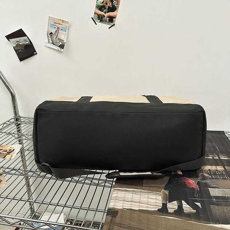 Reiseveske Stor Kapasitet Tørr og Våt Separat Vannavvisende Duffelbag Separasjon Sko Lommer Sports Fitness Bag