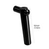 Coffee-Machine Milk Pitcher Handle Replacement, Black PLA Cylindrical Grip and Right-Angle Form for a Worn or Damaged Pitcher Handle