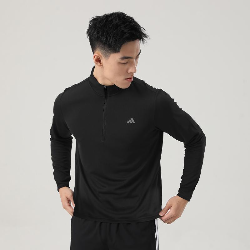 Adidas Long Sleeved T Shirt Men's Black KC5554