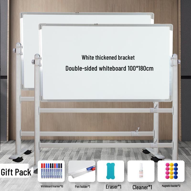 SF Express Magnetic Whiteboard Stand – Mobile, Thickened, Large Office & Meeting Writing Board