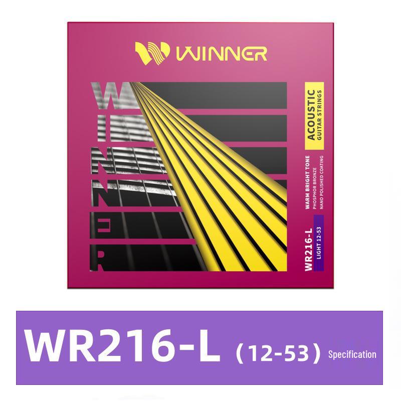 Alice Performance Grade WR216 Nano-Coated Phosphor Bronze Acoustic Guitar Strings