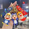 Funny Cross-dressing Crayon Xiaoxin Cute Keychain Couple Car Personalized Keychain Creative Schoolbag Pendant