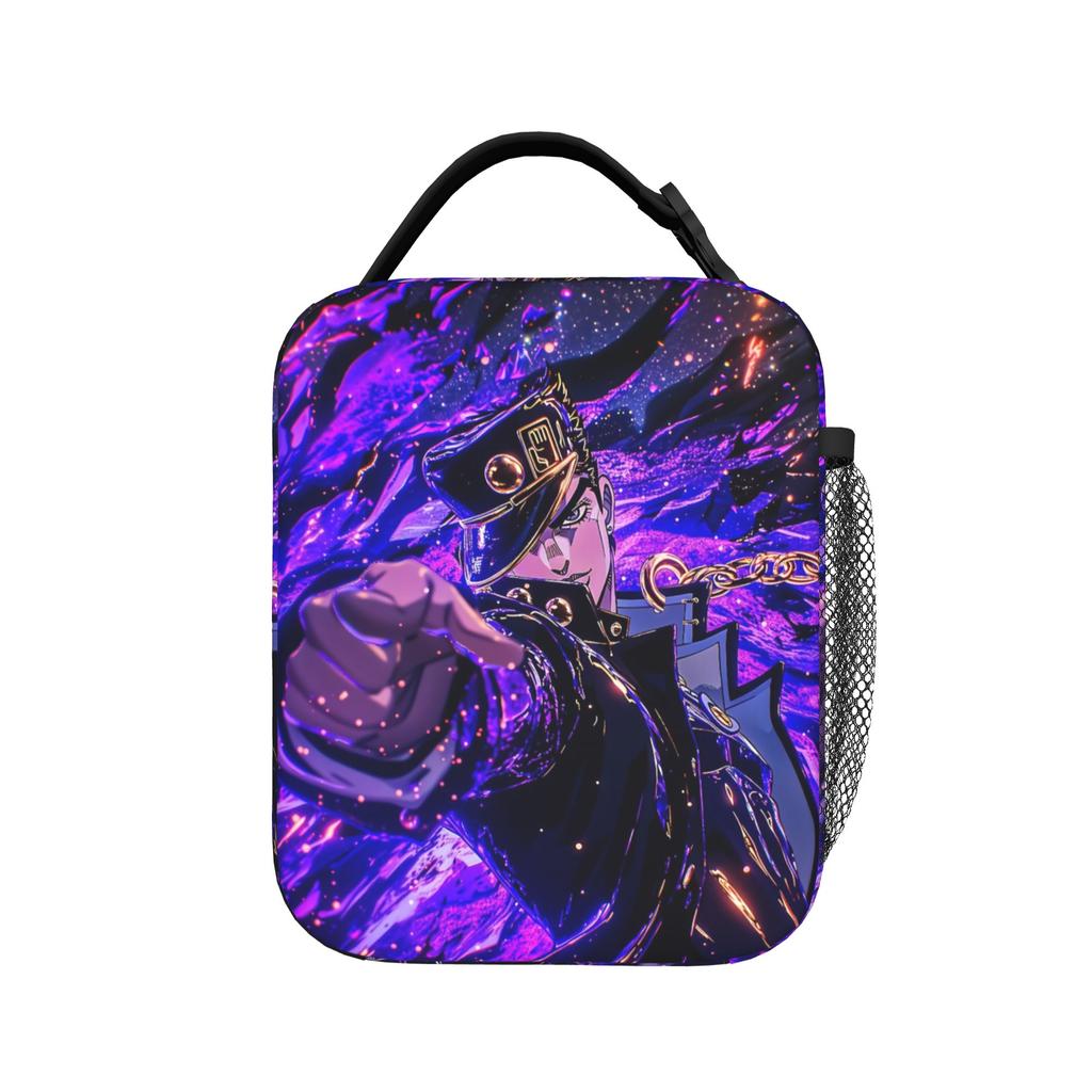 Japanese Anime Heat-keeping Meal Tote Compact Jujutsus Kaisens Anime Lunch Container Thermal Bag Tote Lunch Box Food Keeping Bags
