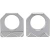 Dirt Bike Rear Axle Block CNC Motorcycle Chain Tensioner Adjuster for KX450F 16-18 KX250F 17-19 KX250 KX450 19-24 KX250X KX450X 22-24 Silver