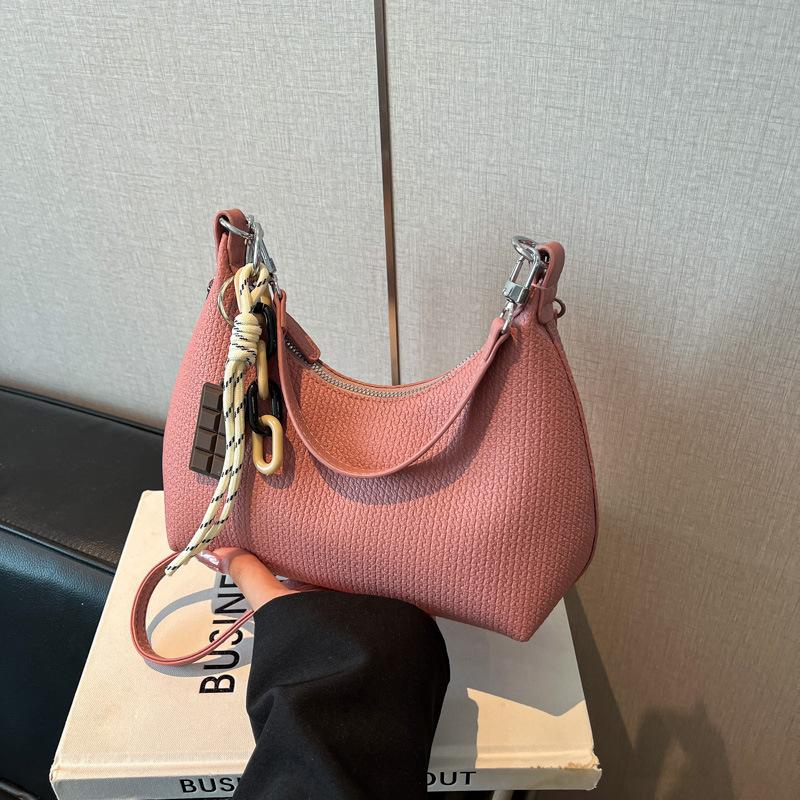 Premium bag women's new fashion versatile shoulder underarm bag Maillard crossbody dumpling bag