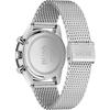 BOSS Pilot Edition Black Dial Silver Stainless Steel Mesh Bracelet Men's Quartz Watch 1513886