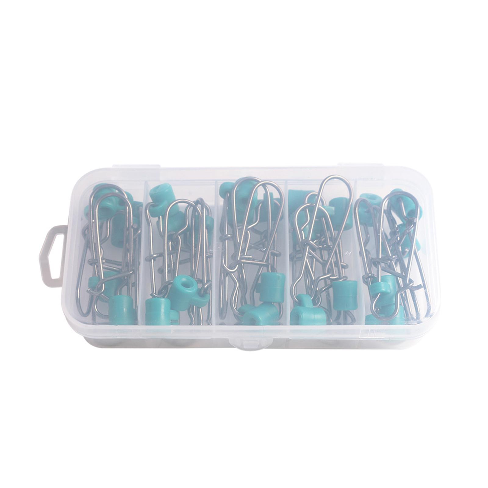 

25 шт. леска слайдер грузило грузило соединители для морской рыбалки рыболовные грузила слайдеры Duo Lock Snap скользящие вертлюги