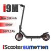 10" 500W iScooter i9M Daily Commuter E-Scooter for Adults APP Control, LCD Display, LED Light, Rear Disc Brake, Foldable Urban Electric Scooter