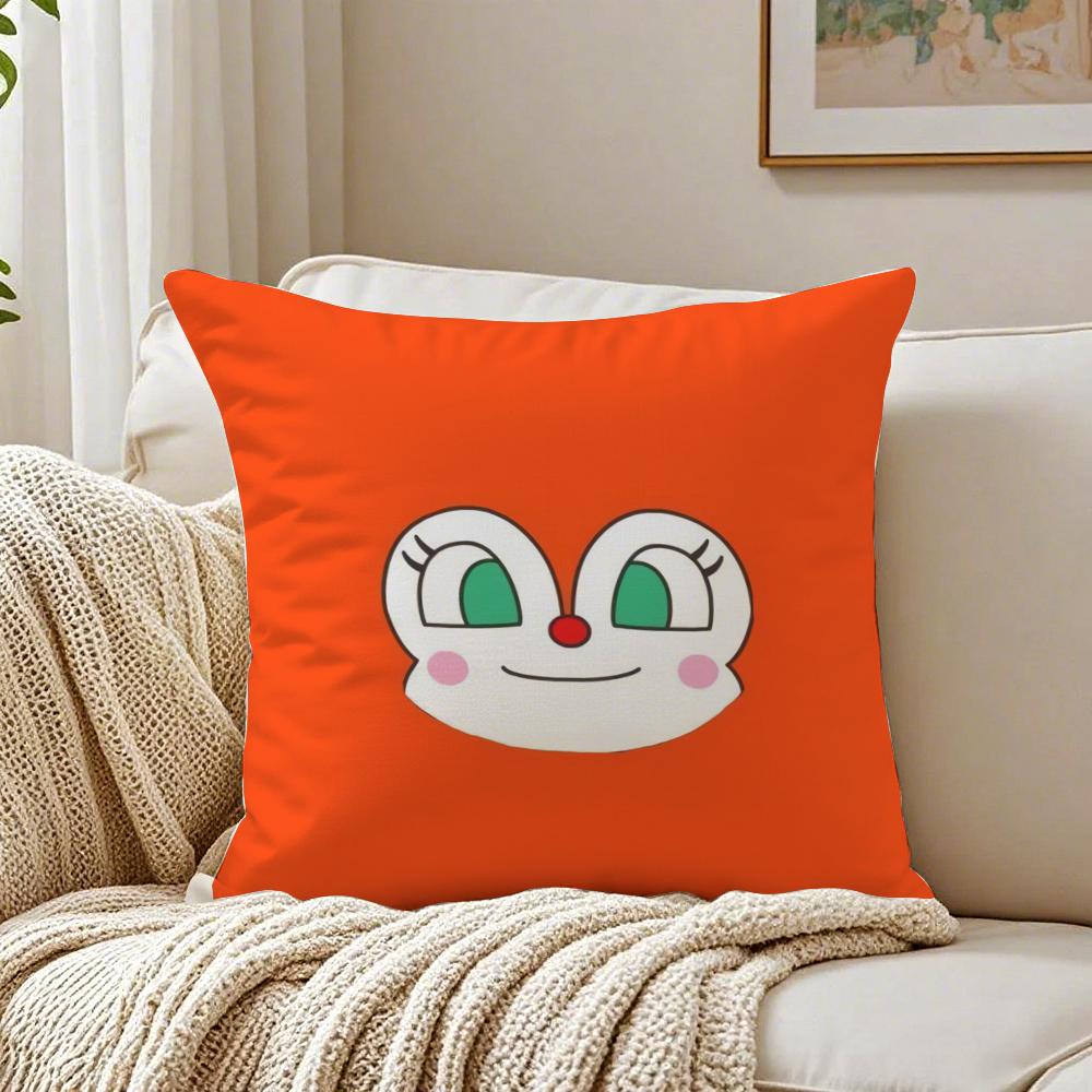 Classic Anime AnpanmanCartoon Cushion Cover Pillowcase Antidustmite living Room Sofa Decor Cushion Room
