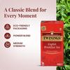 Twinings English Breakfast Tea, 25 čajových sáčků | Balení 1 ks | Anglická klasická řada | Prémiový černý čaj | Střední síla