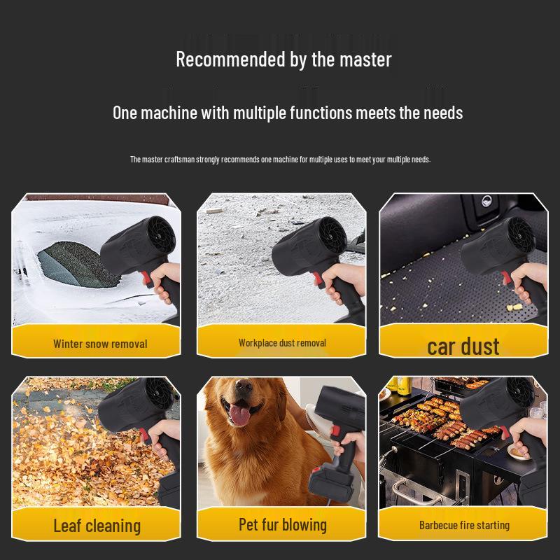 Cordless High-Power Lithium Leaf and Dust Blower