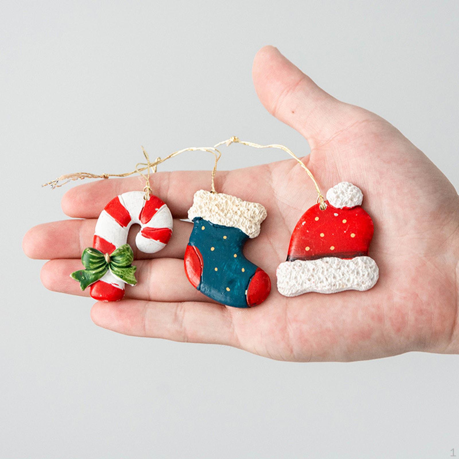 

4x Pendant Christmas Cane Display Props Ornament Tree Decoration