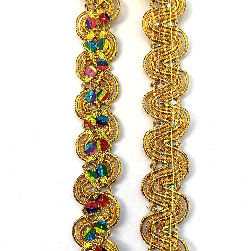 4m/13.12ft Each Pack Lace Sewing Trims 2.5cm Wide Ribbons Curtain Accessory Handmade DIY Craft Flower Bra Dress Gowns Decoration