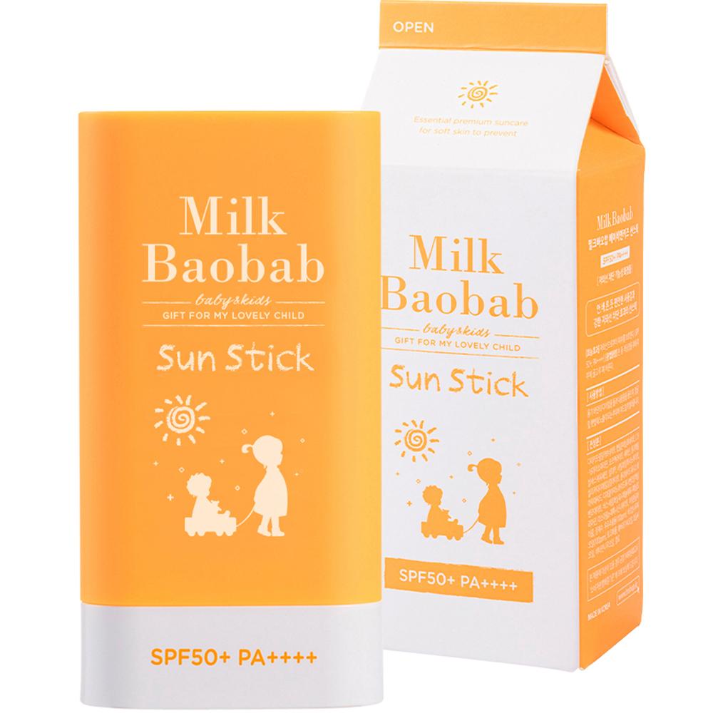 

Молочко Baobab Baby & Kids Солнцезащитный стик SPF50+ PA++++ 18г 18g × 1ea