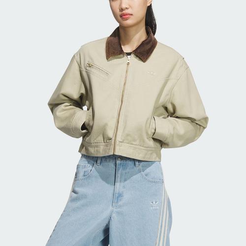 adidas Wash Pad Jacket Solid Color Striped Warm Fashion Casual Cotton Coat