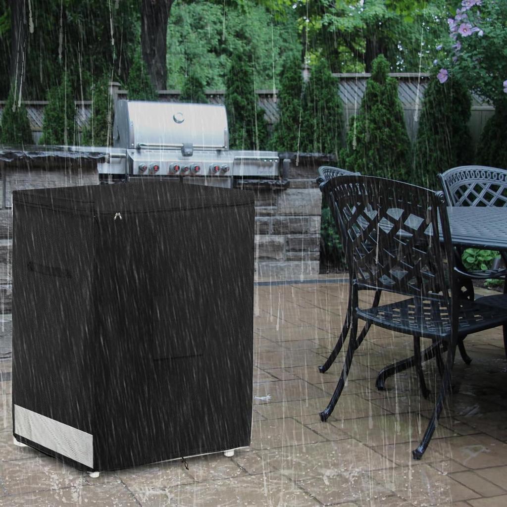 Freezer Cover Waterproof Chest Freezer Dust Cover Oxford Fabric Wrap With Double Top Opening Outdoor Home Appliance Use