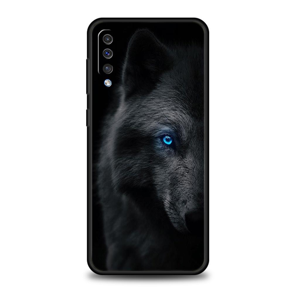 The Wolf Phone Case For Samsung A54 A52 A24 A14 A50 A72 A70 A10 A30 A40 A20S A20E A02S A12 A22 A34 A42 A32 5G A04s Cover
