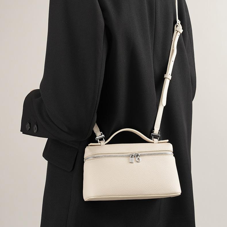 Genuine Leather Bag High Quality Women First Layer of Leather Flap Bag Cowhide Leather Handbag 2023 New Portable Crossbody Bag