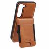 SUTENI H17 For Samsung Galaxy S23 Magnetic Case Card Holder Kickstand Phone Cover