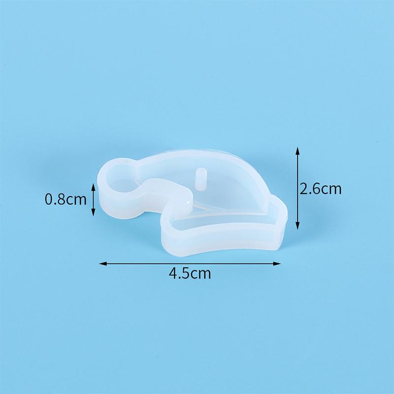 DIY Silicone Mold Pendant Crystal Epoxy Resin Mold Bell Tree Elk Crafts Accessories Decoration