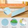 Silicone Lining Drawer Pad Washable Non-Slip Refrigerator Mats Cupboard Shelf Liners Drawer Covers Pads Table Placemats