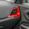 3x Red Dashboard Side/Rear Air Vent Outlet Cover Trim For Jeep Cherokee 19+ Red