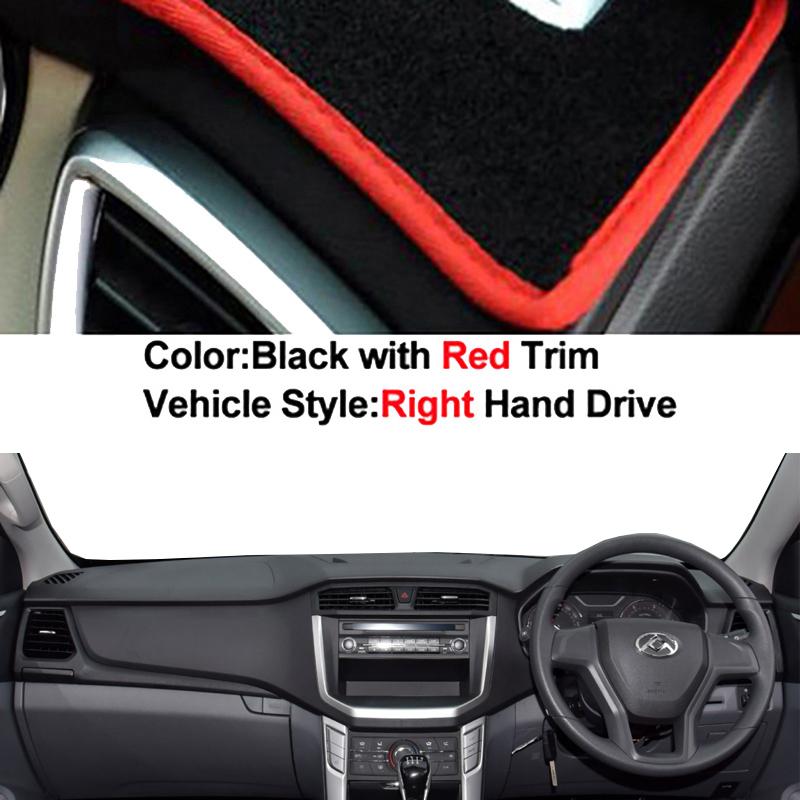Car Auto Inner Dashboard Cover For MAXUS LDV T60 T70 LHD RHD Dashmat Carpet Cape Sun Shade Pad Rug Anti-sun Anti-UV Protector