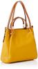 ARROWS & Company Ltd. Women's 3-Way Shoulder Bag with Built-in Pouch, Yellow, 6R3193005-5024