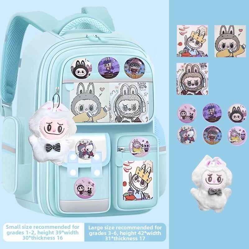 School Bag for Primary School Students, Children's Backpacks for Grades 1 To 6, Waterproof Large-capacity Backpacks
