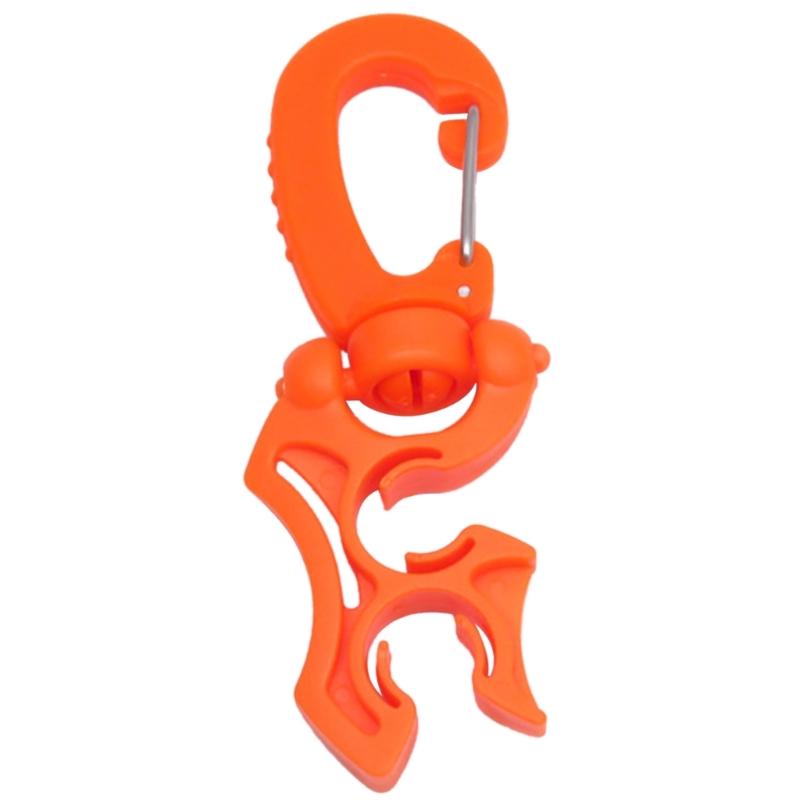 Diving Hose Holder Diving Hose Regulator Clip Double BCD Hose Clip Scubas Diving Hose Retainer Buckle for Snorkeling