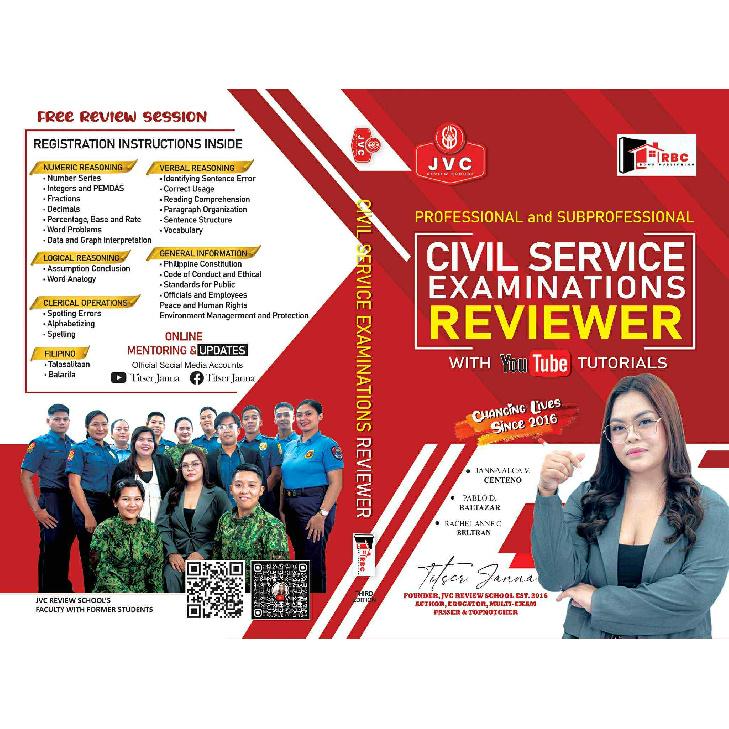 JVC Civil Service Examinations Reviewer 2026 Civil Service