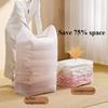 Three Dimensional Vacuum Compression Bag for Storing Clothes and Quilts, Specially Thickened Storage Bag for Moisture-proof Finishing Bag