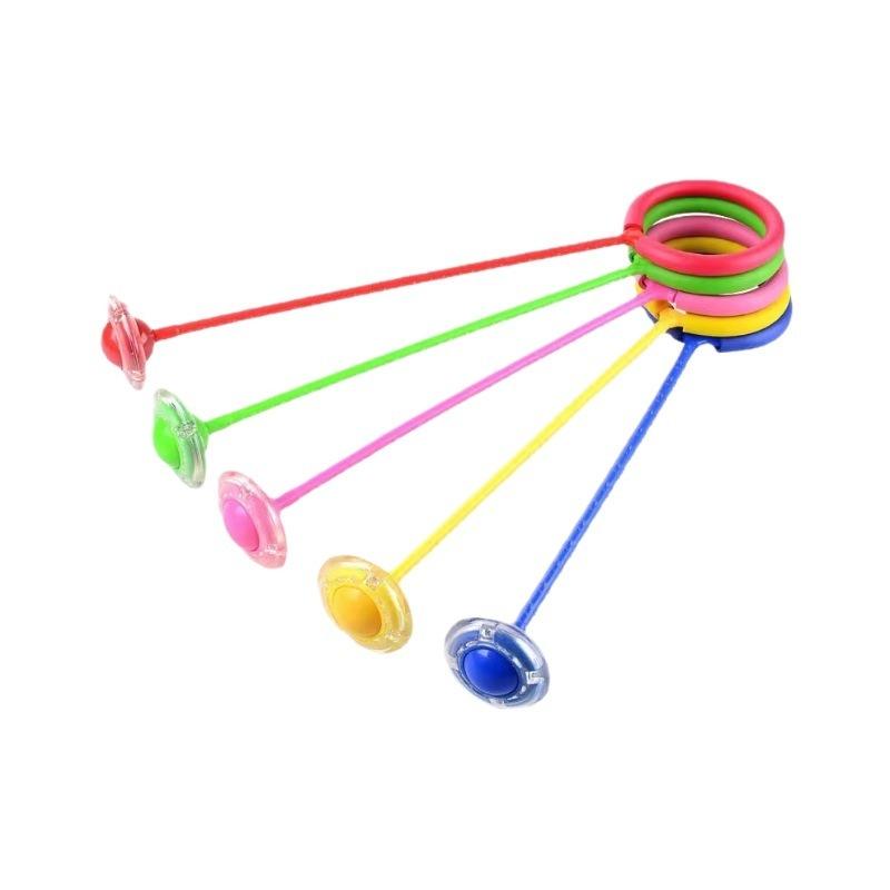 Kids Glowing Ankle Skip Ball Jumping Ring Toy