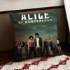 TV AAlice in BBorderland Cushion Cover Reversible Soft Durable Pillow Cover Home  Car MultiScene Use for Daily Comfort