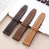 20mm 22mm Calfskin Genuine Leather Watchbands Quick Release Watch Band for Seiko for Omega Belt Vintage Brown Smartwatch Strap