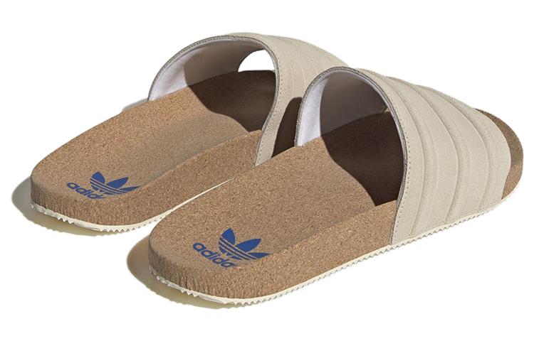 Adilette Adidas Originals Premium Slides 'Cork Pack - Wonder White' ID2016