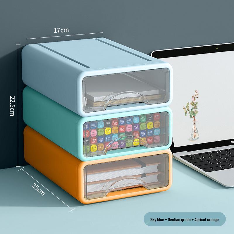 Desktop Drawer Organizer for Cosmetics and Stationery