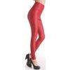 Black and Red Faux Leather Erotic Tights