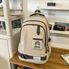 Junior High School Student Schoolbag Men's Large Capacity Lightweight and Durable Backpack with Coin Purse