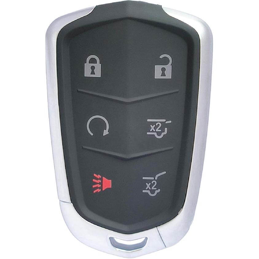 Replacement Key Fob Cover Case fit for Cadillac ATS ATS-v CTS CT6 XTS XT5 XT4 XT6 SRX 2014 2015 2016 2017 2018    Keyless Entry Remote Control Key
