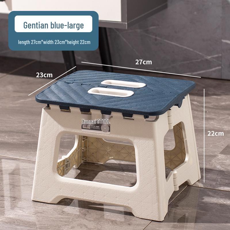 Children's Thickened Portable Folding Stool for Indoor/Outdoor Camping.