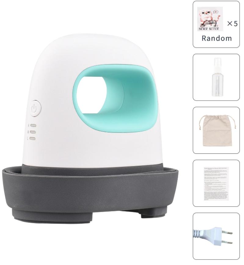 Mini Heat Press Machine TShirt Printing Easy Heating Transfer Press LronMachines For Blanket Leather Portable DIY Home Business