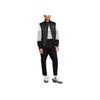 Nike Solid Color Stand Collar Zipper Sleeveless Vest Men Vests Black FB8202-011