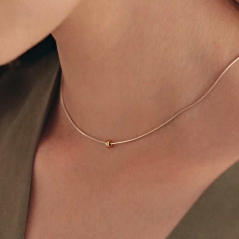 

liersi Silver925_Nouvelle 1 намисто (Комбінований,срібний,золотий) Gold